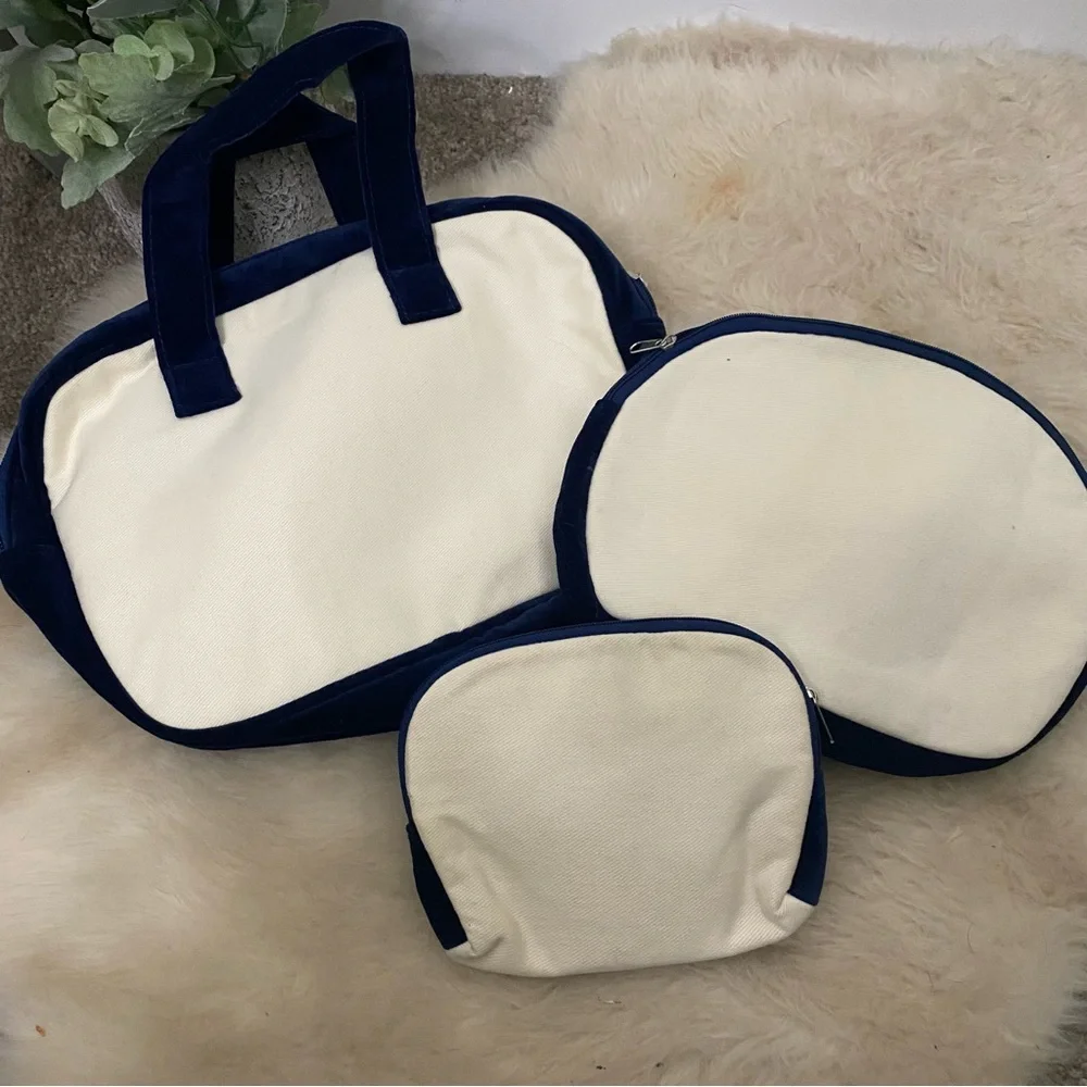 Kitten Cat Makeup Travel Bags, Set of 3
